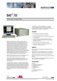 DiAS 733 - Haefely Test AG