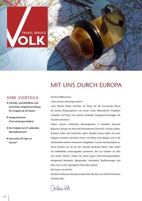 4 Tage - Volk Travel Service GmbH