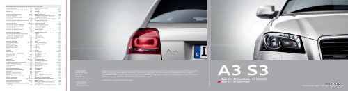 Audi A3 | A3 Sportback