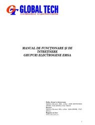 Manual de utilizare grupuri electrogene EMSA - Tool Store