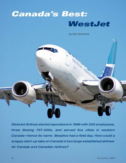 Canada's Best: WestJet - Ken Donohue