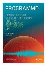 Conference Programme - Comprehensive Nuclear-Test-Ban Treaty ...