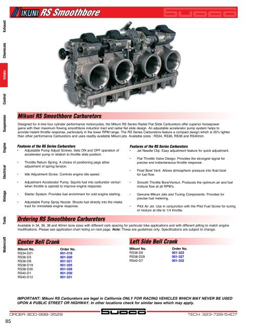 Genuine MIKUNI Jet Needle 5FL7