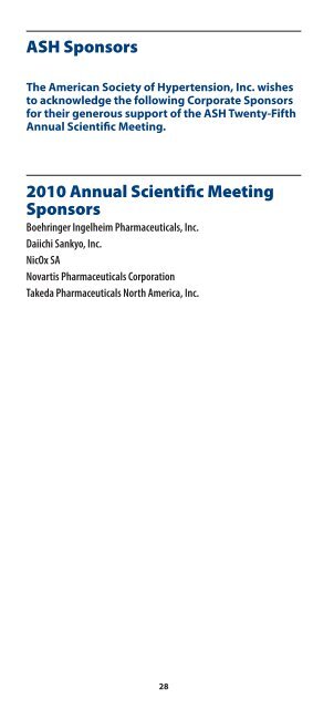 2010 Annual Scientific Meeting and Exposition 2010 Annual ...