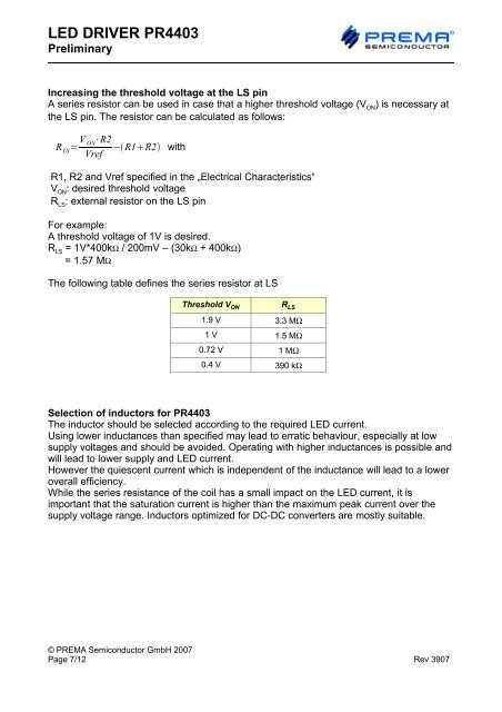 PR4403 LED DRIVERS FOR WINDOWS DOWNLOAD PR4403 LED TREIBER