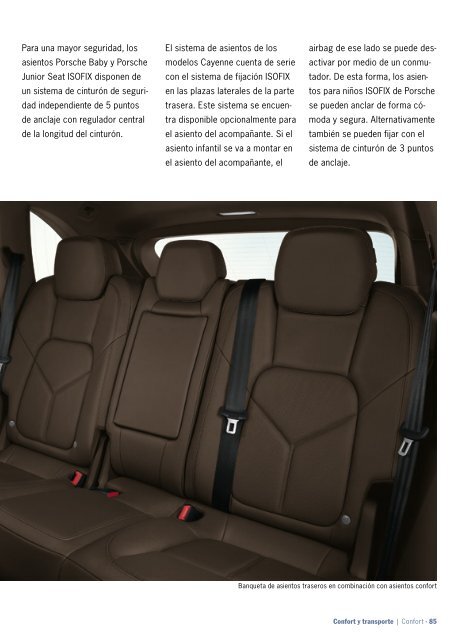 Cayenne isofix shop