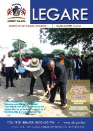 In this Issue - Central District Council