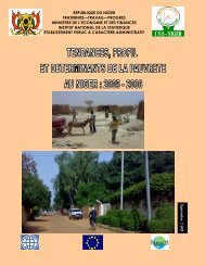 republique du niger fraternite—travail—progres ministere de l ...