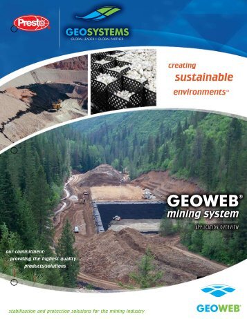 GeowebÂ® Mining General Brochure (PDF, 529kb)