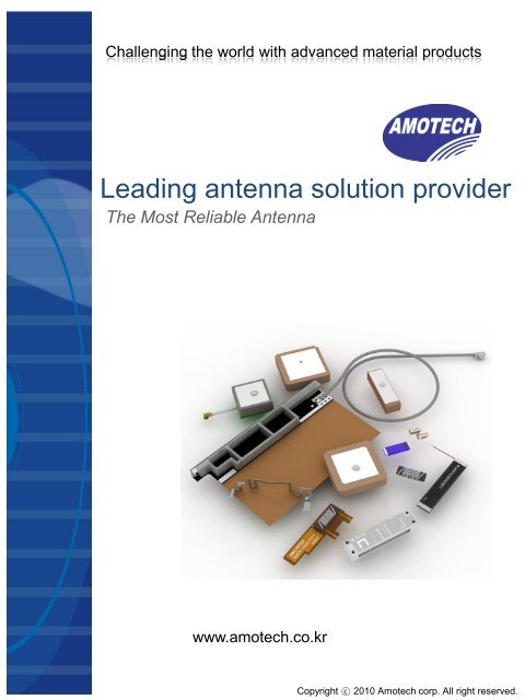 Amotech chips antenna catalogue - Manudax