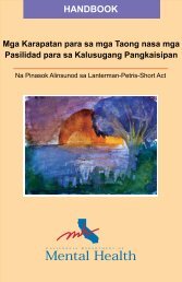 Paano Kontakin ang Inyong Tagataguyod para sa mga Karapatan ...