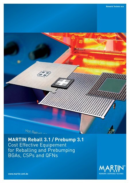 MARTIN Reball 3.1 / Prebump 3.1 Cost Effective ... - Pcb Technologies