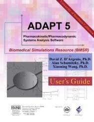 ADAPT 5 User's Guide - Biomedical Simulations Resource ...