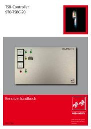 Benutzerhandbuch TSB-Controller 970-TSBC-20 - Ikon