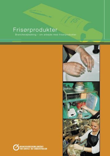 Branchevejledning â om arbejde med frisÃ¸rprodukter - BAR - service ...