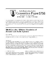 BlockCompiler: Efficient Simulation of Acoustic and Audio Systems