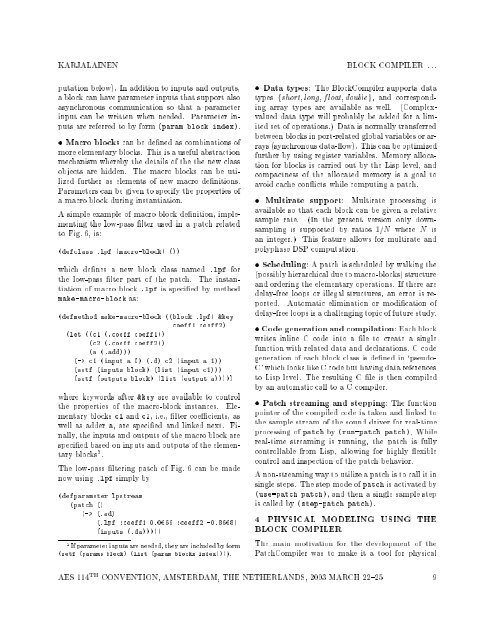 BlockCompiler: Efficient Simulation of Acoustic and Audio Systems