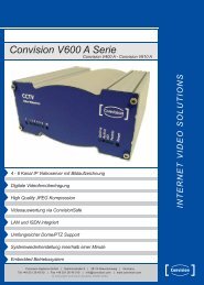 Convision V600 A Serie - Visicom