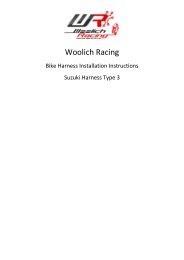 Woolich Racing - Schnitz Racing