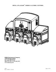 dema atlas 844p series laundry control - Industrial Solenoid Valves ...