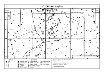 Aufsuchkarte Messier 3C 273