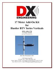 17 Meter Add-On Kit for Hustler BTV Series Verticals - Frognet.net