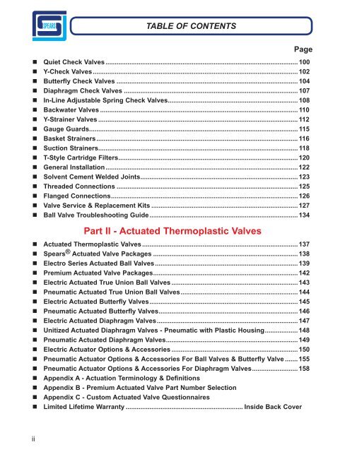 If Preferred -- Download The Entire Booklet - Spears Manufacturing ...