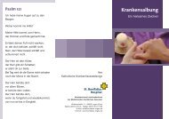 Flyer Krankensalbung