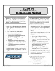 113300_CG30-40_Installation_Manual_(R8) - The Fowler Companies