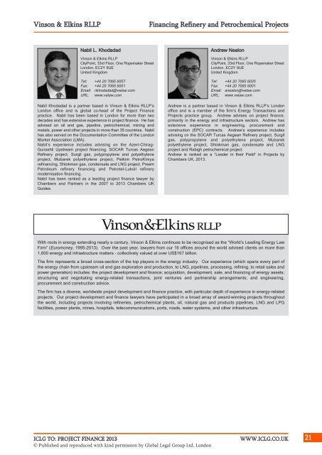 here - Vinson & Elkins LLP