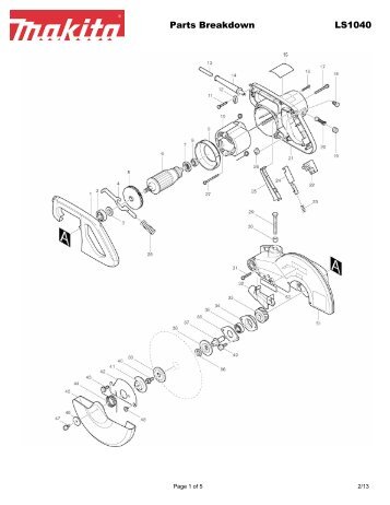 Wiring diagram [1] makita table saw wiring diagram 