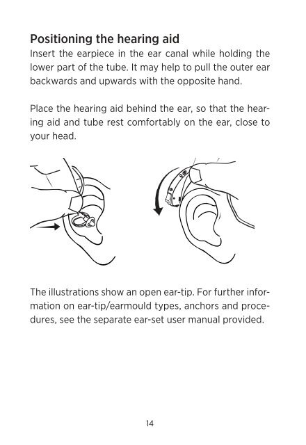 Users instructions C4-9 - Widex for professionals