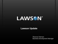 Lawson Update - Digital Concourse