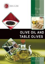 olive oil and table olives - Turkey Contact Point