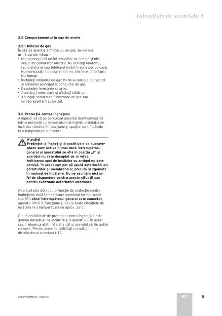 CAZANE FONTA CU ARZATOR VAILLANT atmoVIT exclusiv - CALOR