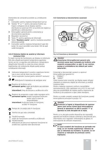 CAZANE FONTA CU ARZATOR VAILLANT atmoVIT exclusiv - CALOR