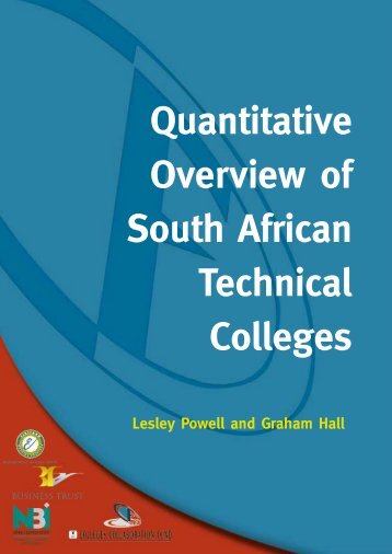 Quantitative Overview of South African Technical Colleges
