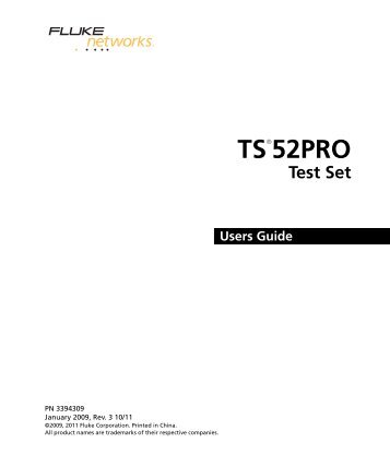 TS52 Pro Manual - Datacomtools