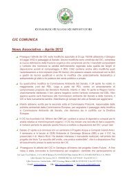 CIC COMUNICA Aprile 2012 - Consorzio Italiano Compostatori