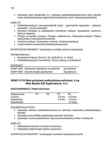 2. teknistieteellinen tutkintokoulutus - Porin yksikkÃ¶ - Tampereen ...