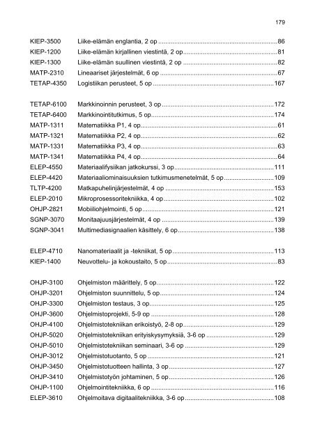 2. teknistieteellinen tutkintokoulutus - Porin yksikkÃ¶ - Tampereen ...