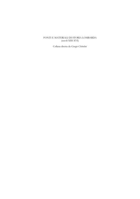 Inventario dell'Archivio storico del Comune di Cremona