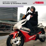 Scooter & Gearbox 2009 - Yamaha Motor Europe