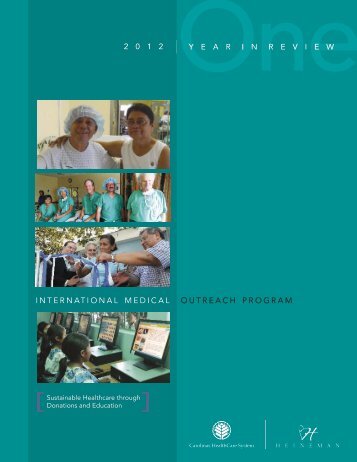 2012 IMO Annual Report - Heineman Foundation of Charlotte