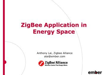 20110518 - ZigBee in Energy Space for WJ'11 - ZigBee SIGジャパン