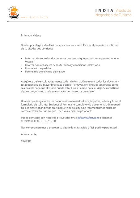 I N D I A Visado De Negocios Y De Turismo Visafirst Com
