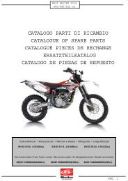 catalogo parti di ricambio catalogue of spare parts ... - Betamotor