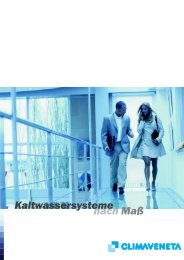 Frigopartner Katalog - Climaveneta Kaltwassersysteme - TN-Klima.at