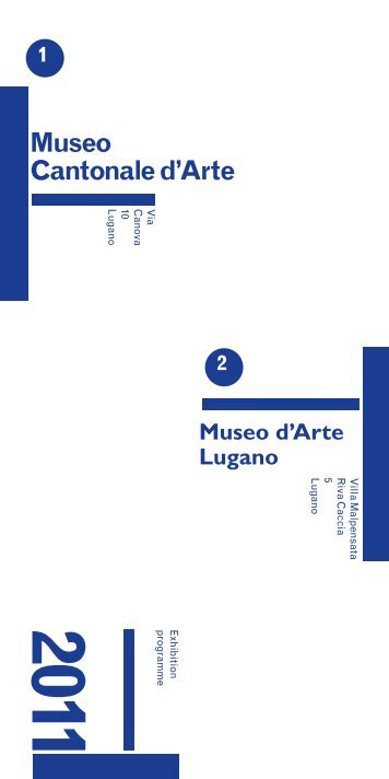 Ruth e Giancarlo Moro - Museo Cantonale d'Arte
