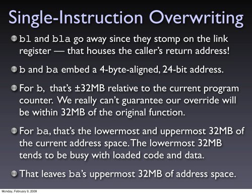 Down the Rabbit Hole - Reverse Engineering Mac OS X